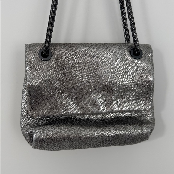 Elie Tahari Adjustable Metallic Bag - Picture 4 of 7